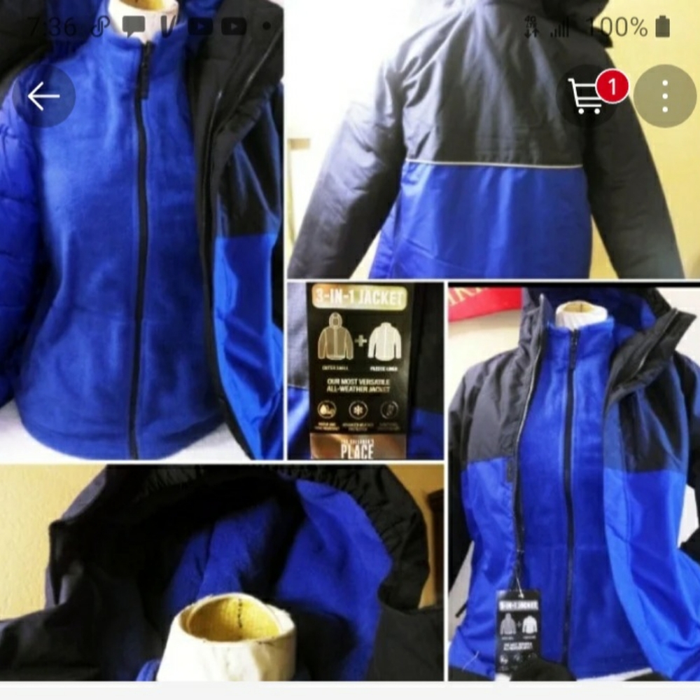 NWT 3n1 Puffer Jacket TODAY Cyber Monday SALE